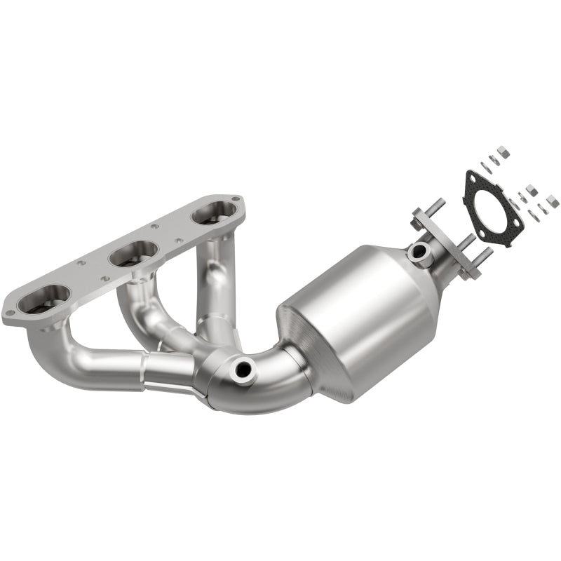 MagnaFlow Direct Fit Catalytic Converter 2006 Porsche Cayman 3.4L Underbody