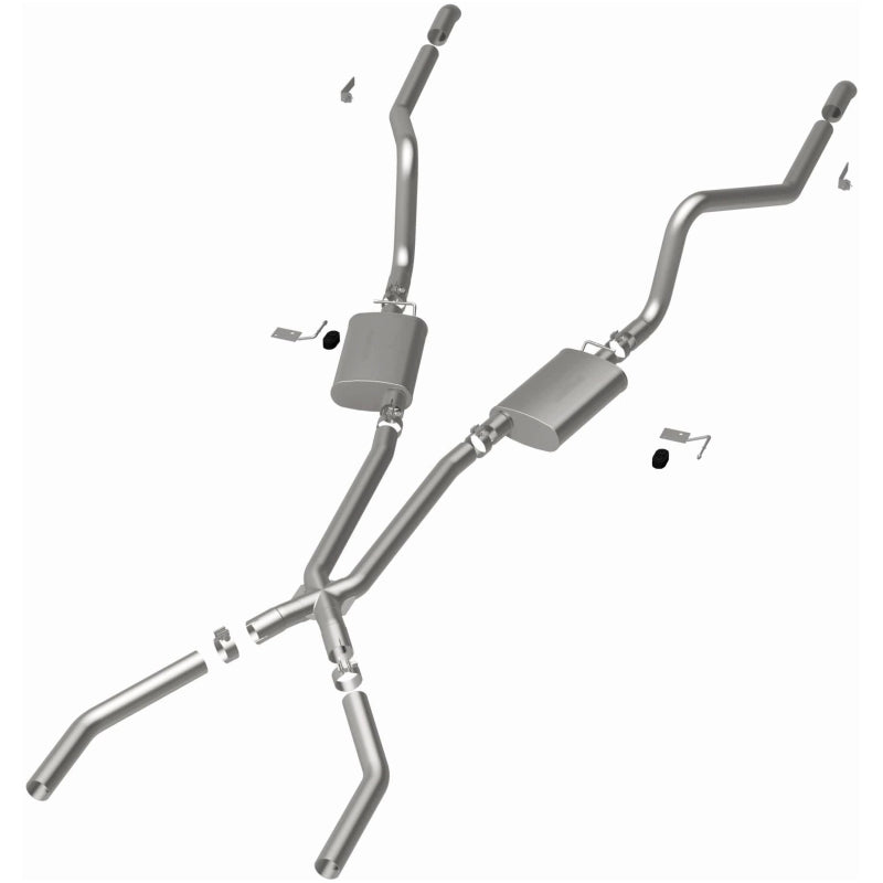 MagnaFlow Sys Cat-Back 70-72 Mopar E-Body 2.5 Cuda