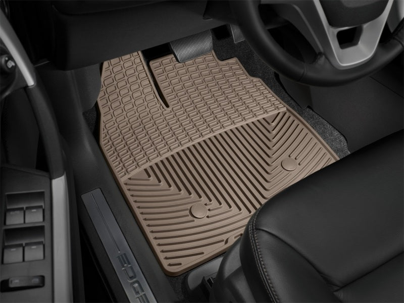 WeatherTech 07-12 Ford Edge Front Rubber Mats - Tan