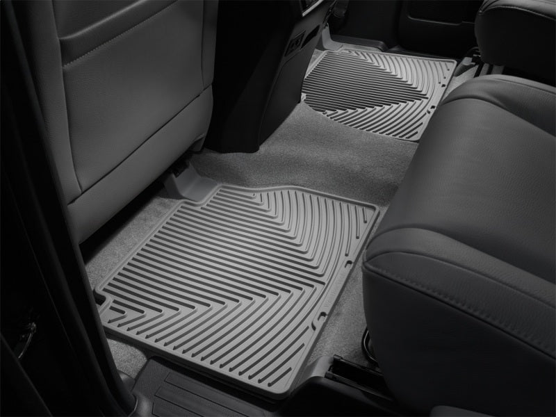 WeatherTech 07+ Toyota Tundra Rear Rubber Mats - Grey