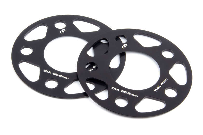Dinan Wheel Spacers - 5x112 - 66.5mm CB - 4mm Thick (Set of 2)