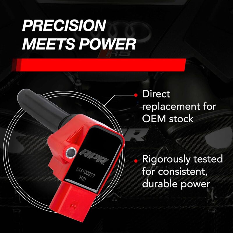 APR Audi (EA824) 4.0T Ignition Coil - Red