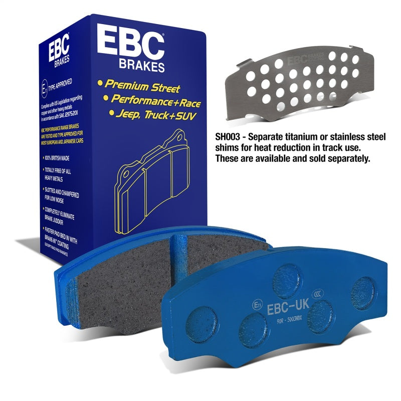 EBC Brakes Bluestuff Street and Track Day Brake Pads