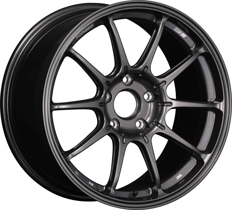 SSR GTX01 FORGED 18x9.5 +50 5x120 GT GUNMETAL WHEEL