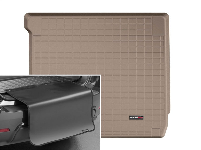 WeatherTech 17-20 Land Rover / Range Rover Discovery Cargo With Bumper Protector - Tan