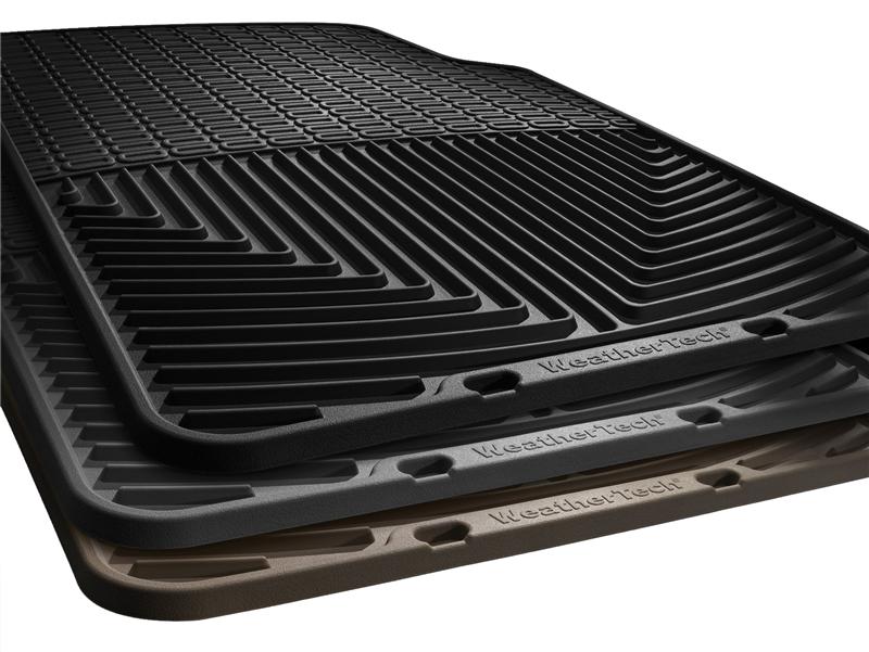 WT Rubber Mats - Front - Tan