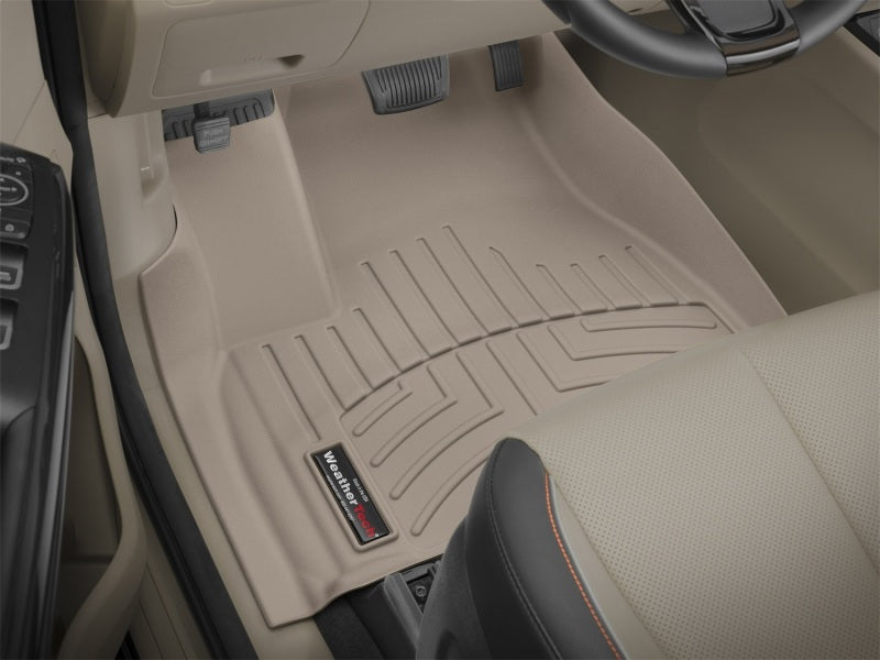 WeatherTech 2015+ Kia Sedona Front FloorLiner - Tan