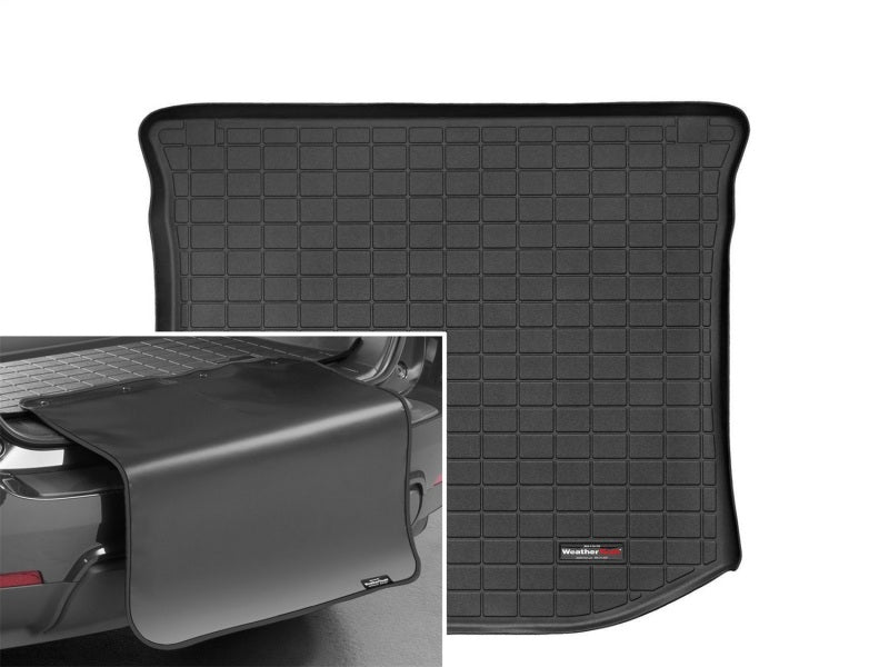 WeatherTech 2011+ Jeep Grand Cherokee Cargo Liner w/ Bumper Protector - Black