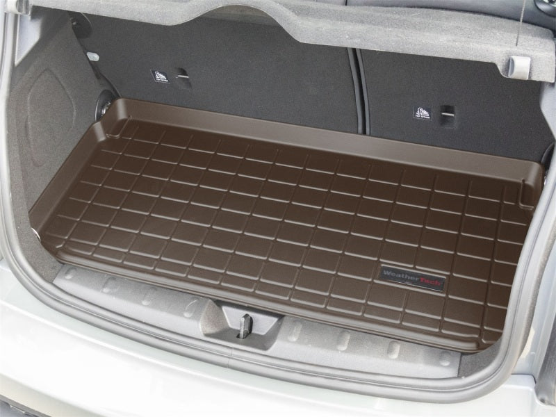 WeatherTech 25-25 MINI Hardtop door Behind 3rd Row Cargo Liners - Cocoa