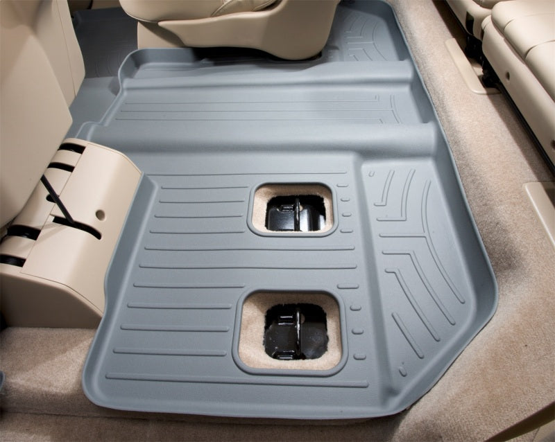 WeatherTech 07-13 Cadillac Escalade ESV Rear FloorLiner - Grey