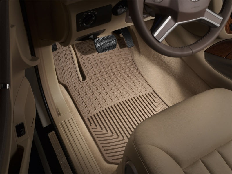 WeatherTech 06+ Mercedes-Benz R-Class (V251) Front Rubber Mats - Tan