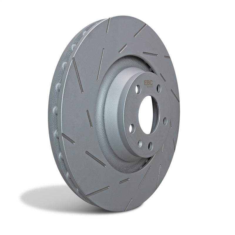 EBC 2014+ Porsche Macan 3.6TT (w/Iron Rotor Only) Rear USR Slotted Rotors