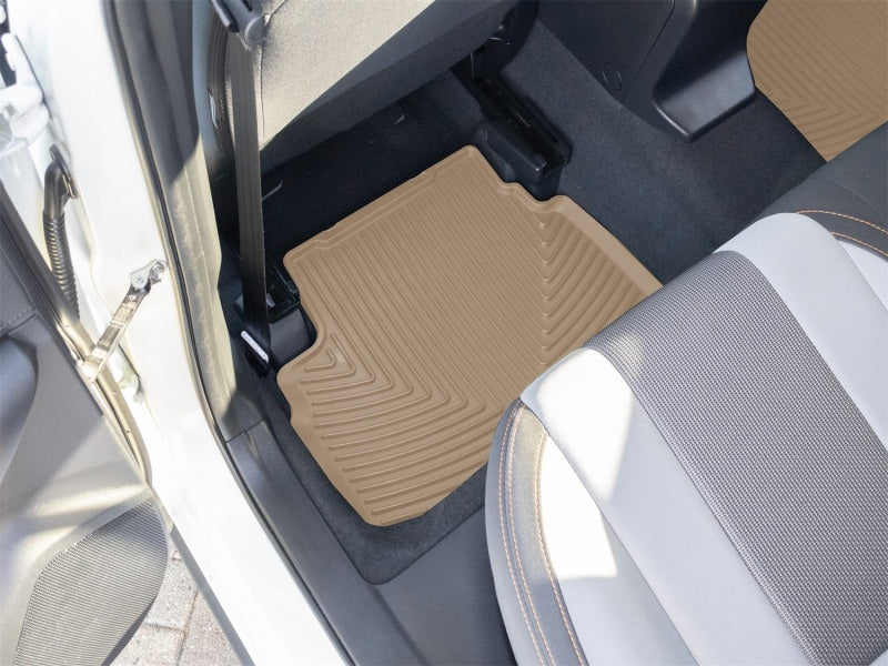 WeatherTech 17-23 Subaru Impreza 5-Door Hatchback 2nd Row Rear All-Weather Floor Mats - Tan