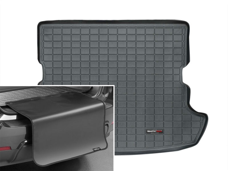 WeatherTech 07-12 Nissan Sentra Cargo Liner w/ Bumper Protector - Black