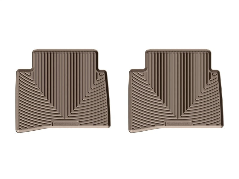 WeatherTech 2016+ Toyota Prius Rear Rubber Mats - Tan