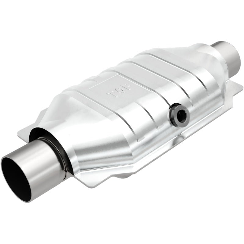 MagnaFlow Universal Catalytic Converter 2.5 Midbed O2 CA OBDII Ul