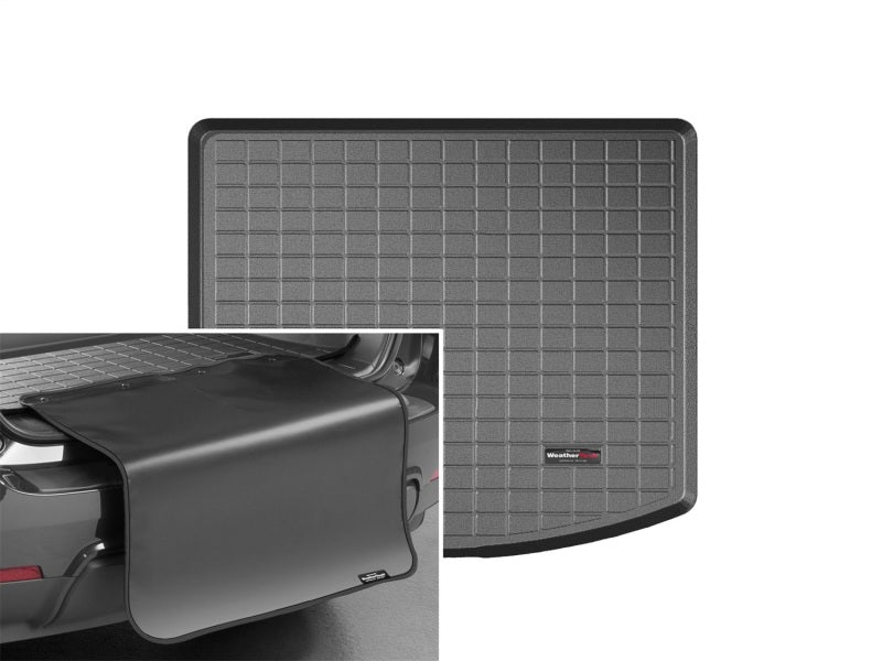 WeatherTech 13+ Mazda CX-5 Cargo Liner w/ Bumper Protector - Black
