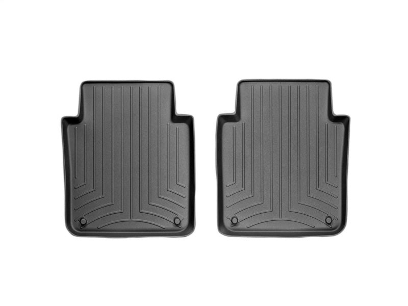 WeatherTech 06-10 Audi A8 Rear FloorLiner - Black
