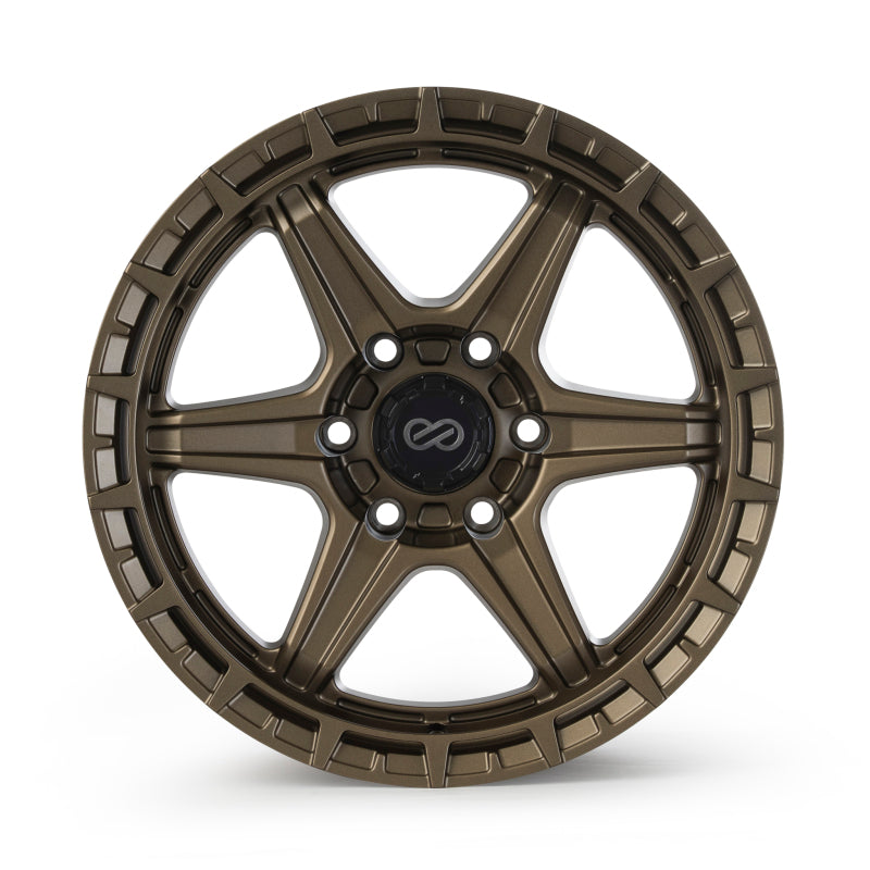 Enkei Trail-Finder OVL 17x7.5 / 5x114.3 BP / ET35 / 72.6mm Bore - Matte Bronze Wheel