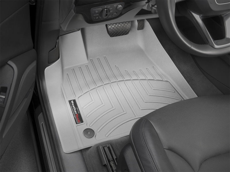 WeatherTech 2017+ Audi Q7 Front FloorLiner - Grey
