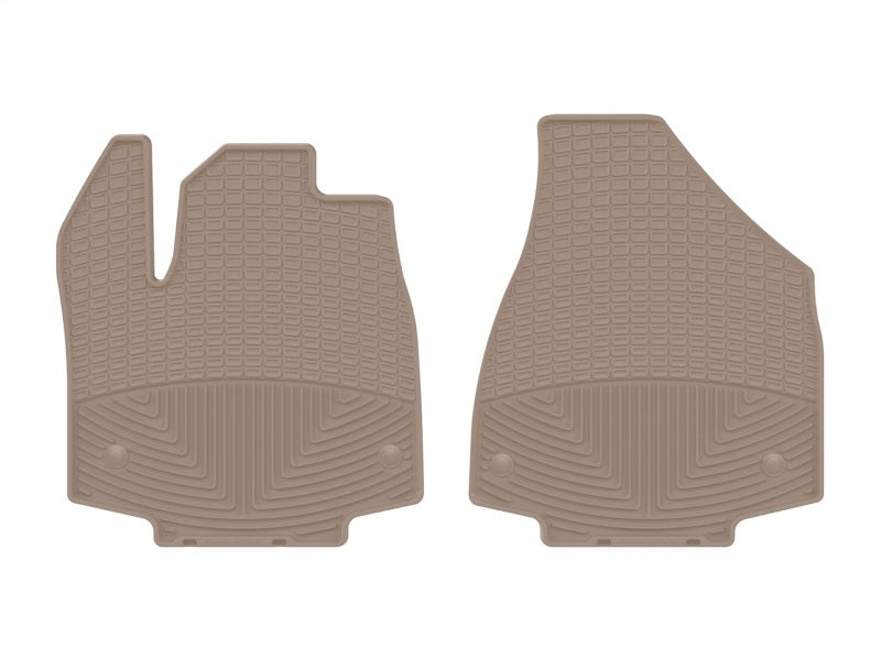 WeatherTech 21-26 Chrysler Pacifica/21-25 Pacifica Hybrid Front All Weather Floor Mats - Tan