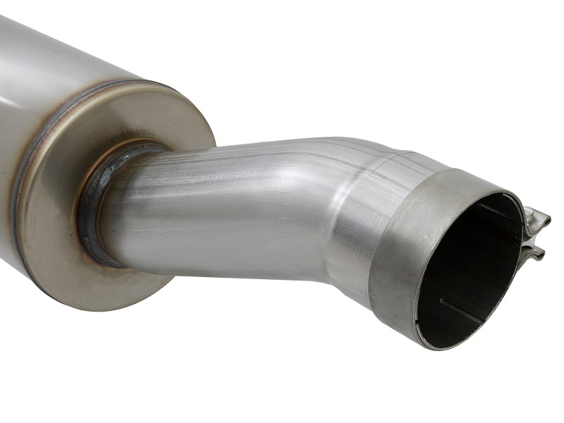 aFe Rebel Series 3-1/2in 409 SS Cat-Back Exhaust System w/Black Tip RAM 2500/3500 14-17 V8 6.4L