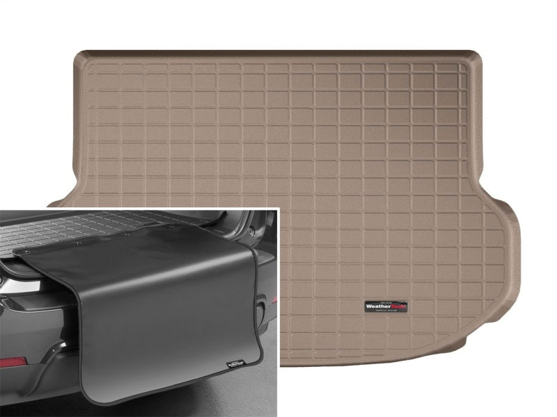 WeatherTech 2015+ Lexus NX 200t 300h AZ10 Cargo With Bumper Protector - Tan