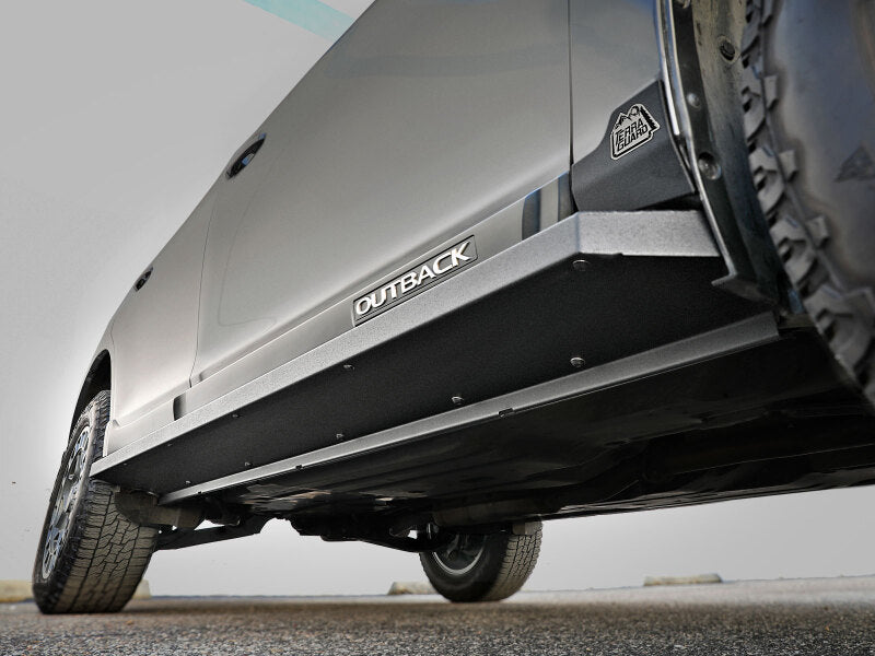 aFe POWER 15-19 Subaru Outback H4 2.5L / H6 3.6L Terra Guard Trail Steps - Black
