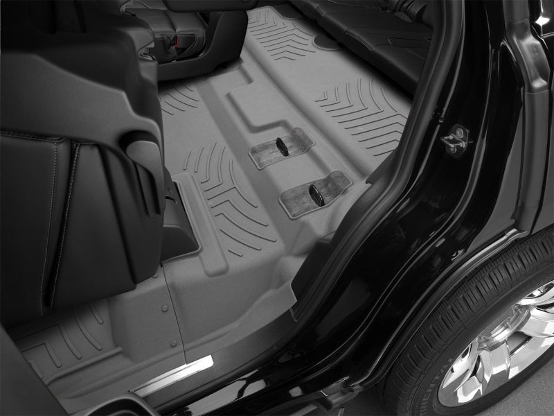 WeatherTech 15-20 Cadillac Escalade Rear FloorLiner HP - Grey