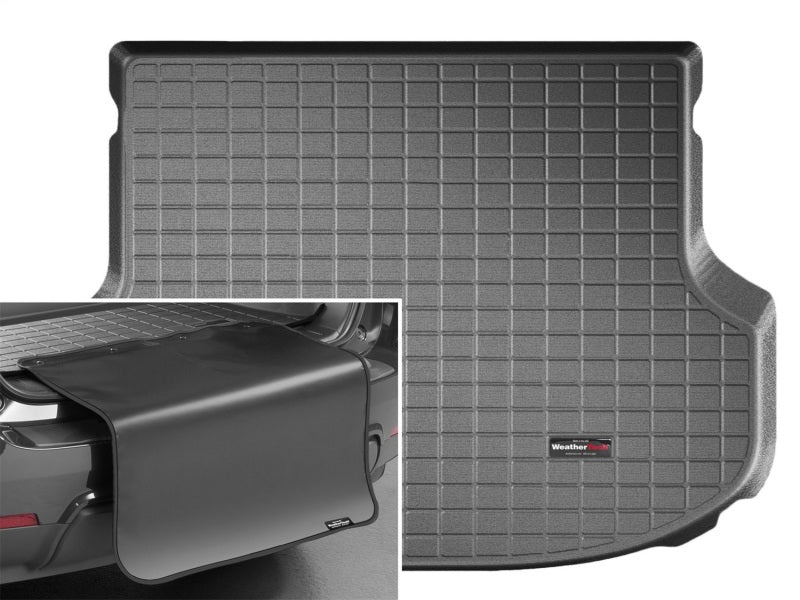WeatherTech 14-15 Kia Sorento (5-Passenger Models Only) Cargo Liner w/Bumper Protector - Black