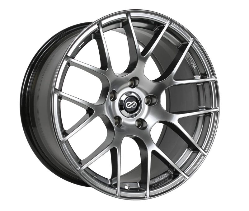 Enkei Raijin 19x9.5 35mm Offset 5x114.3 Bolt Pattern Hyper Silver Wheel (MoQ 40 Required)