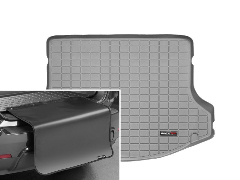 WeatherTech 11-16 Kia Sportage Cargo Liner w/ Bumper Protector - Grey