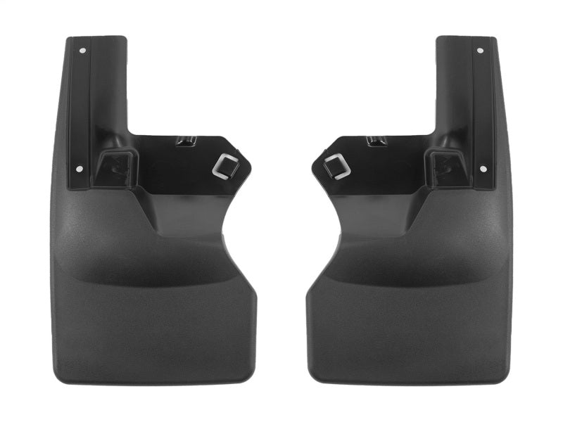 WeatherTech 2020+ Ford Gladiator No Drill MudFlaps - Black