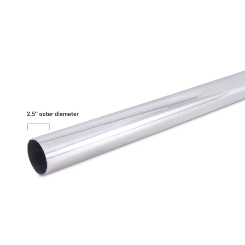 Mishimoto Universal Aluminum Intercooler Tubing 2.5in. OD - Straight