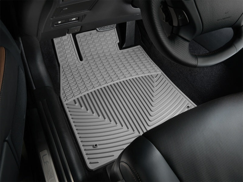 WeatherTech 07-10 Lexus LS Front Rubber Mats - Grey