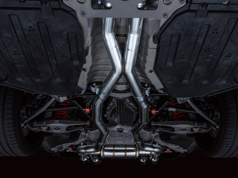 AWE Tuning SwitchPath Cat-Back Exhaust for BMW G8X M3/M4 - Chrome Silver Tips