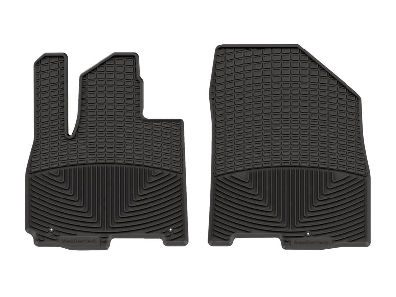 WeatherTech 2026 Hyundai Palisade Hybrid 1st Row Front All-Weather Floor Mats - Black