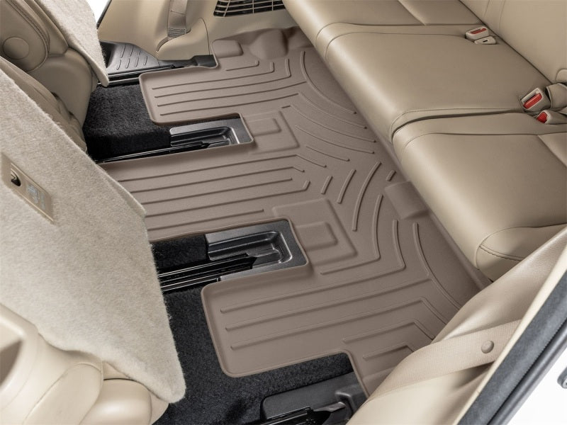 WeatherTech 14-19 Toyota Highlander Rear FloorLiner HP - Tan