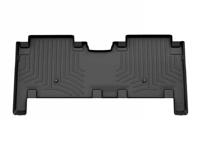 WeatherTech 2024 Kia EV9 2nd Row Bench Seating Rear FloorLiner - Black