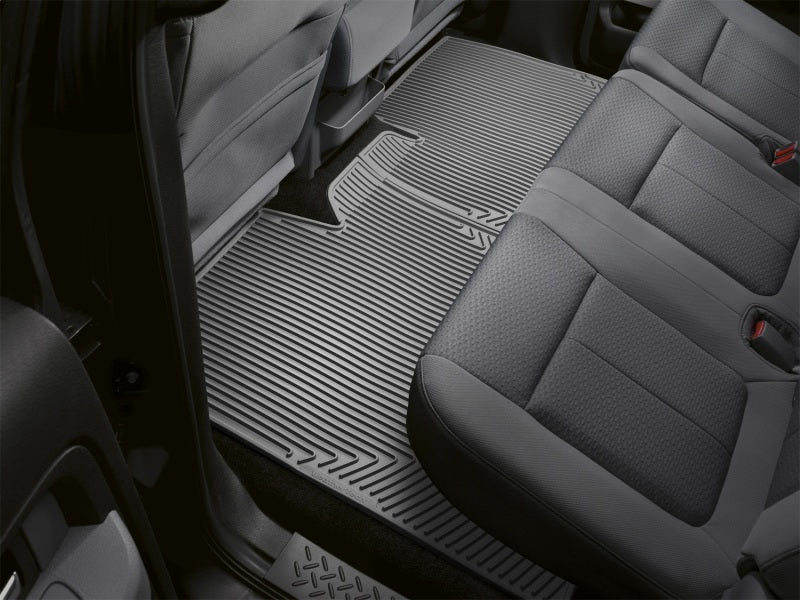WeatherTech 09+ Ford F-150 Rear Rubber Mats - Grey
