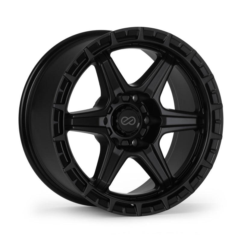 Enkei Trail-Finder 20x9 / 6x139.7 BP / ET39 / 106.1mm Bore - Matte Black Wheel