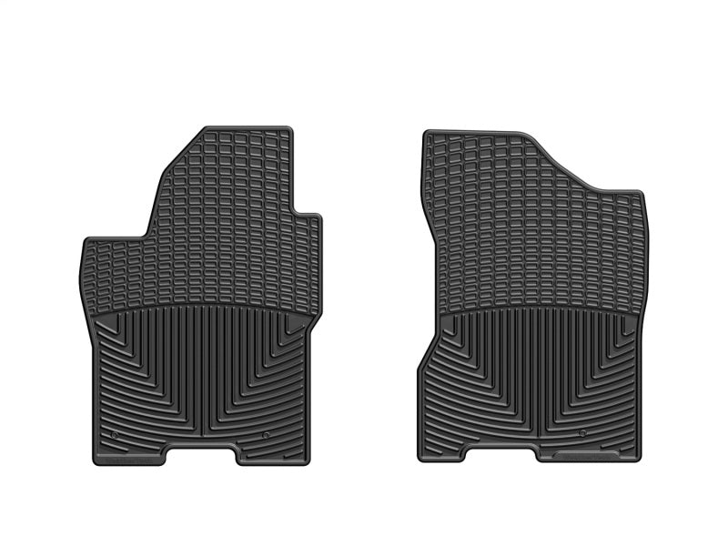 WeatherTech 08-11 Nissan Titan Front Rubber Mats - Black