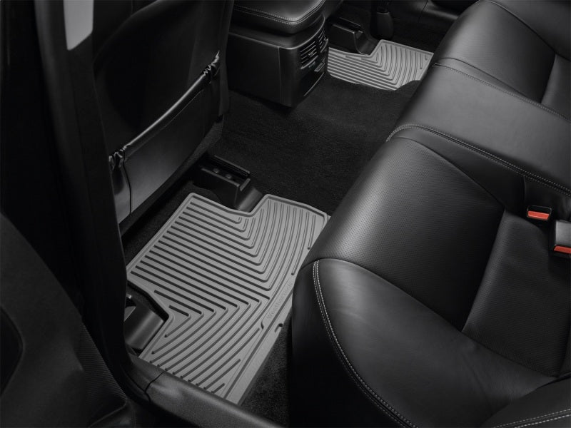 WeatherTech 06-13 Lexus IS Rear Rubber Mats - Grey