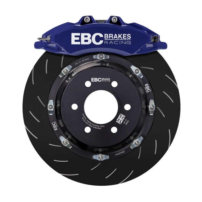 EBC Racing 14-19 BMW M3 F80/F82/F87 3.0T Blue Apollo-6 Front Right Caliper