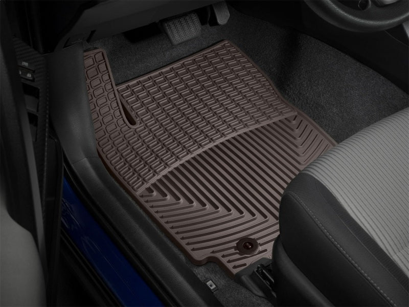 WeatherTech 2013+ Toyota RAV4 Front Rubber Mats - Cocoa