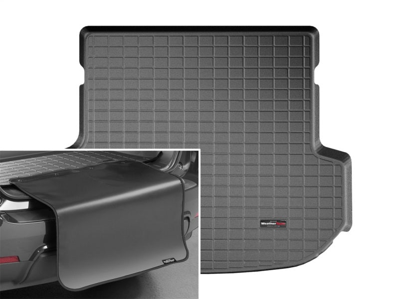WeatherTech 16-20 Kia Sorento Cargo With Bumper Protector - Black