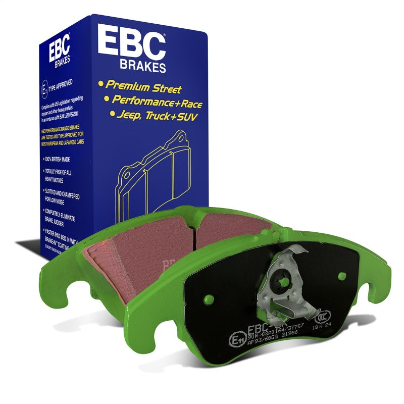 EBC 09-11 Audi A4 2.0 Turbo Greenstuff Front Brake Pads